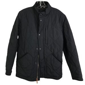 J. Crew Boy Sussex Jacket Barn‎ Coat Quilted Primaloft Black Full Zip Outdoors S